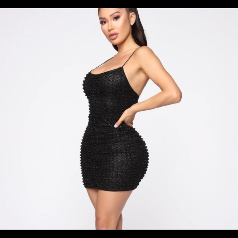 Fashion Nova Black Mini Dress
